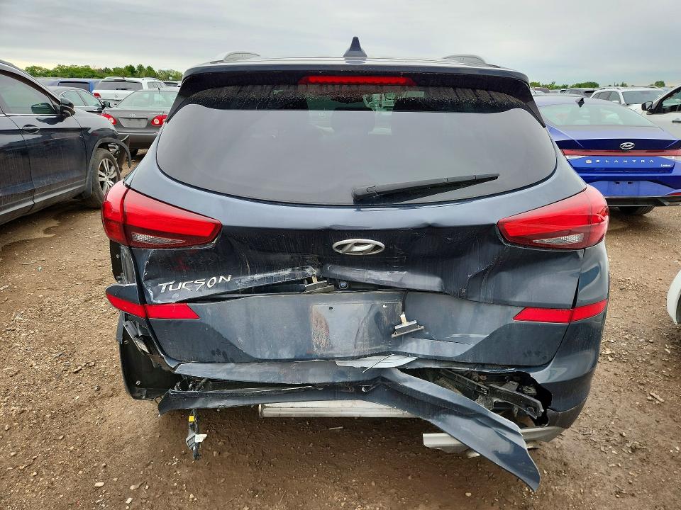 2020 Hyundai Tucson VIN KM8J33AL2LU216849 COPART salvage auction — REAR END, Il - Salvage Certificate, sold $3,200 on 2026-07-02 (photo 6)