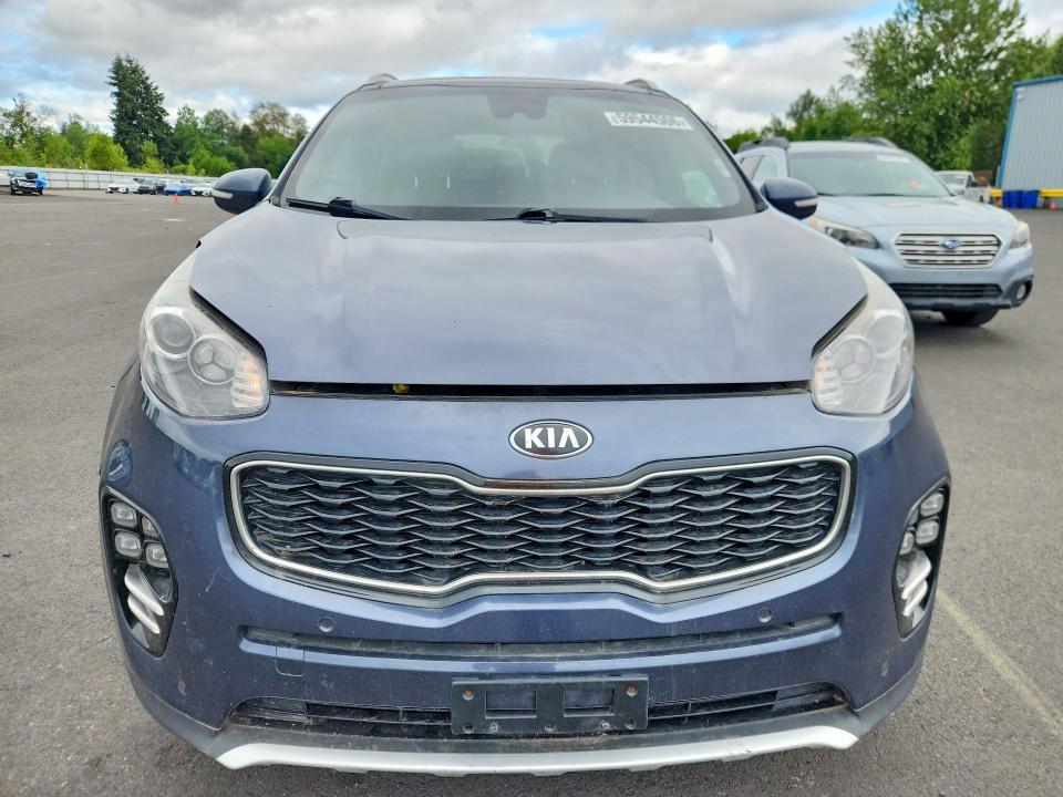 2017 Kia Sportage VIN KNDPR3A69H7129821 COPART salvage auction — MECHANICAL, Or - Certificate Of Title, sold $1,650 on 2026-07-27 (photo 5)