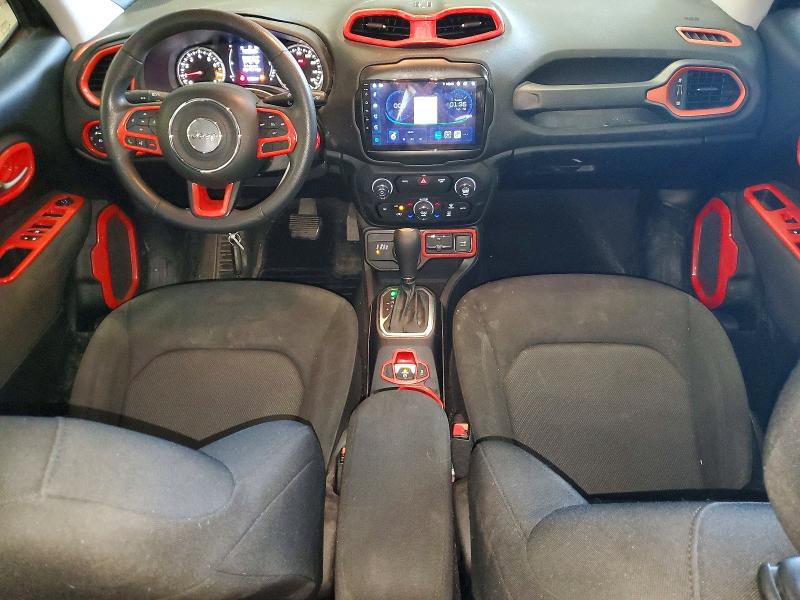 2018 Jeep Renegade VIN ZACCJBAB5JPH38135 COPART salvage auction — HAIL, Id - Salvage Certificate Of Title, sold $1,450 on 2026-07-20 (photo 8)