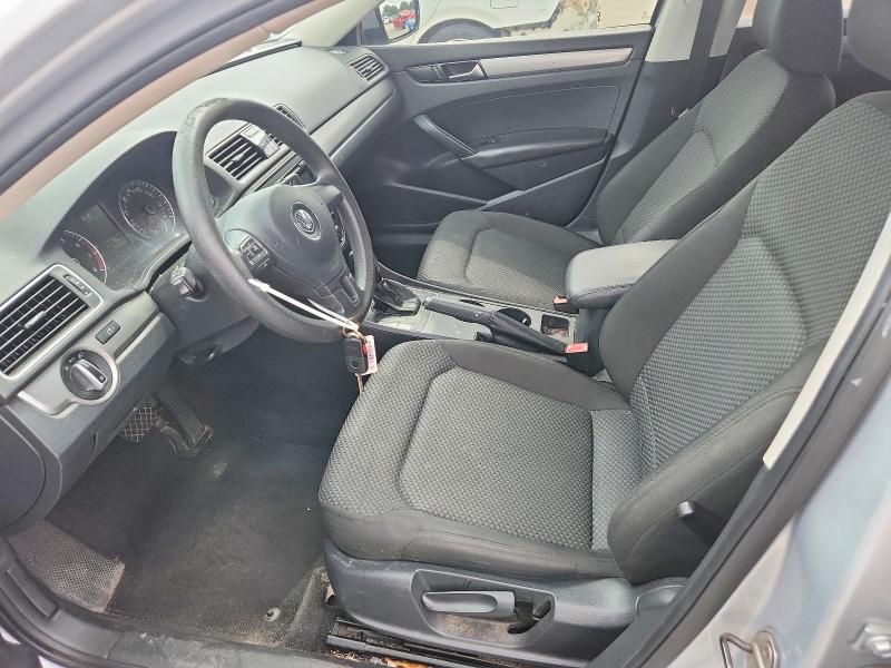 2013 Volkswagen Passat VIN 1VWAH7A30DC018563 COPART salvage auction — FRONT END, Tx - Certificate Of Title (P), sold $675 on 2026-07-27 (photo 7)