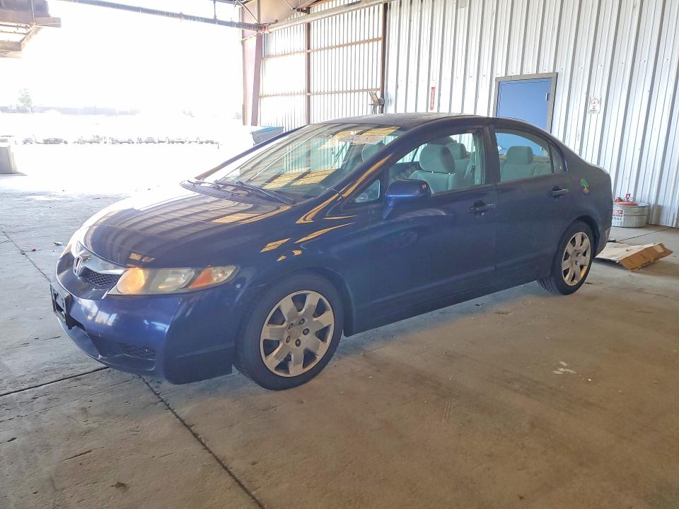 2010 Honda Civic VIN 2HGFA1F52AH588143 COPART salvage auction — ROOF, CA - SALVAGE CERTIFICATE, sold $825 on 2026-07-09 (photo 1)