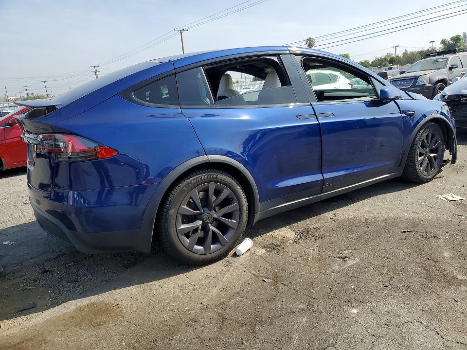 2022 Tesla VIN 7SAXCBE53NF329261 COPART salvage auction — FRONT END, Ca - Salvage Certificate, sold $16,300 on 2026-07-16 (photo 3)