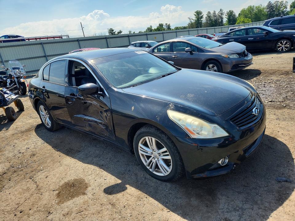 2013 Infiniti G VIN JN1CV6AR5DM769268 COPART salvage auction — SIDE, Pa - Certificate Of Salvage, sold $275 on 2026-07-31 (photo 4)