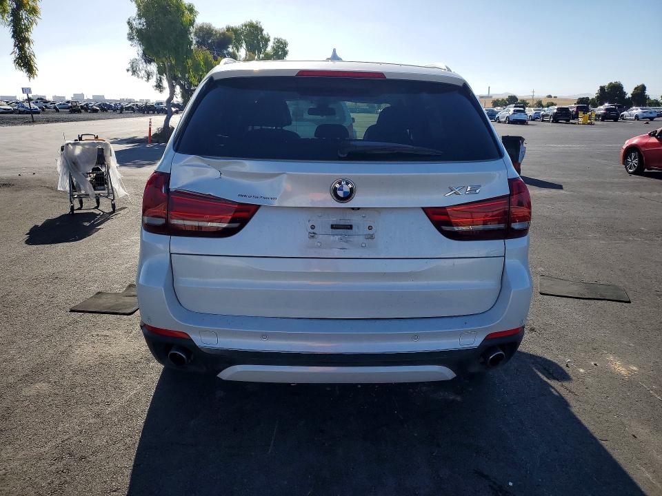 2015 BMW X5 VIN 5UXKR0C55F0K66482 COPART salvage auction — UNDERCARRIAGE, Ca - Salvage Certificate, sold $1,650 on 2026-07-20 (photo 6)
