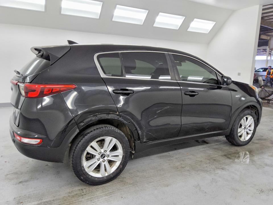 2019 Kia Sportage VIN KNDPMCAC7K7538086 COPART salvage auction — FRONT END, Ca - Certificate Of Title, sold $1,100 on 2026-07-28 (photo 3)