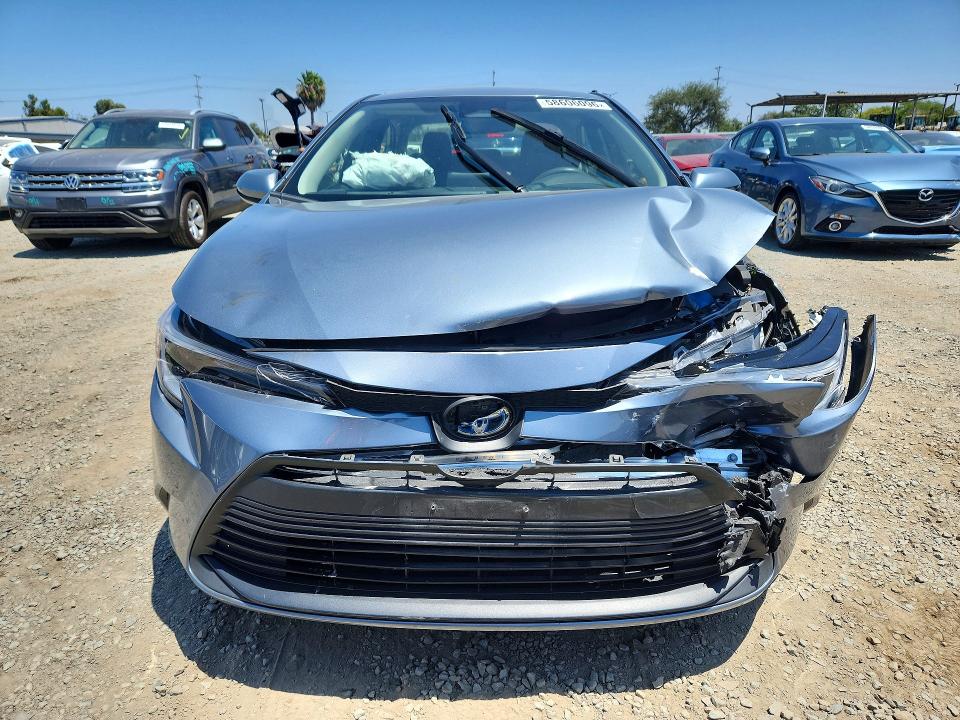 2024 Toyota Corolla VIN JTDBCMFEXR3028944 COPART salvage auction — FRONT END, Ca - Salvage Certificate, sold $3,750 on 2026-07-28 (photo 5)