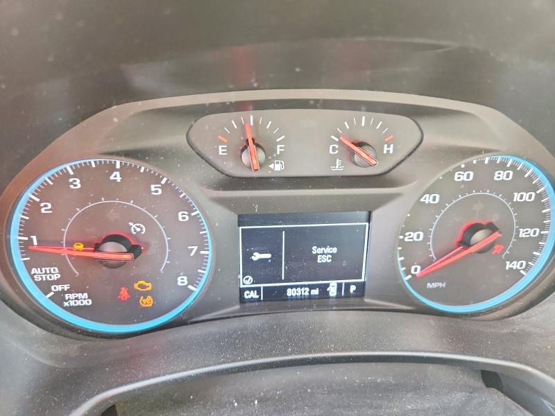 2018 Chevrolet Equinox VIN 3GNAXTEX5JS555941 COPART salvage auction — FRONT END, Co - Salvage Title, sold $2,600 on 2026-08-03 (photo 9)