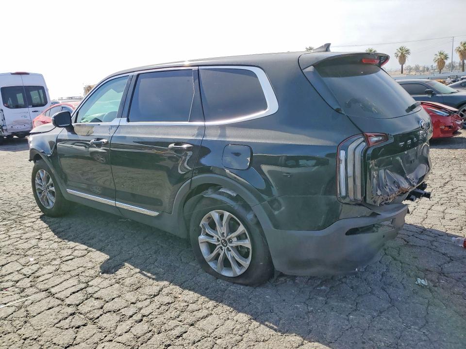 2021 Kia Telluride VIN 5XYP24HC0MG110724 COPART salvage auction — ALL OVER, Ca - Salvage Certificate, sold $2,800 on 2026-07-13 (photo 2)