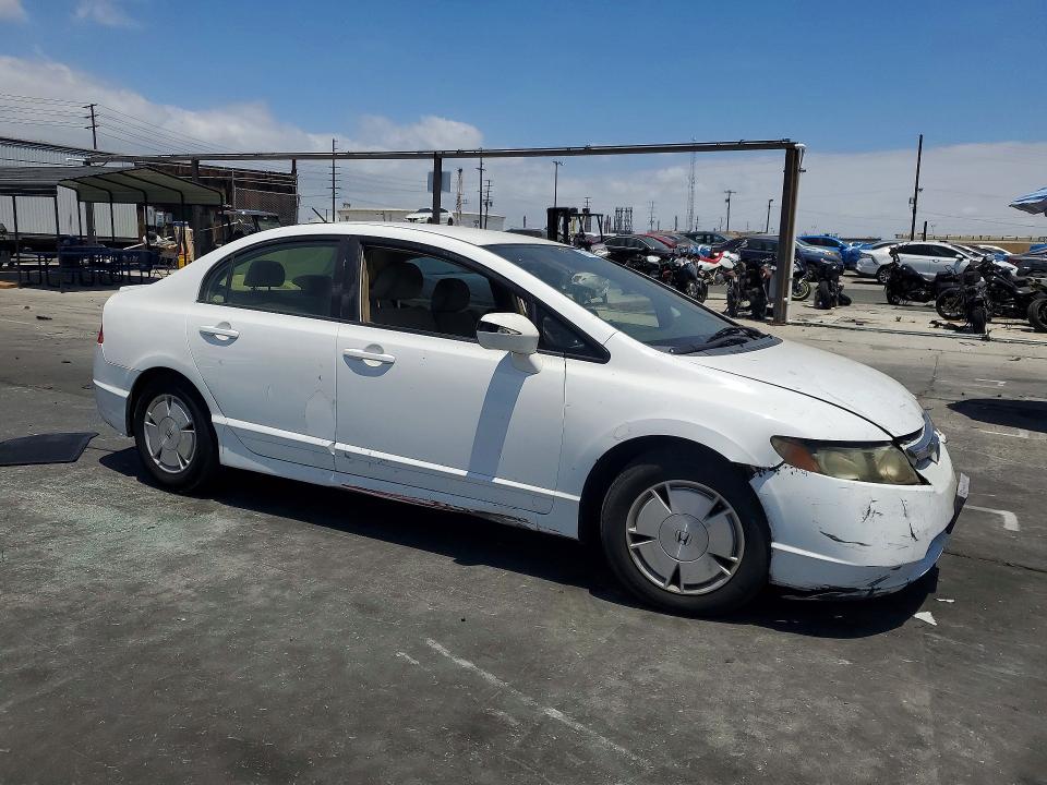 2008 Honda Civic VIN JHMFA362X8S013225 COPART salvage auction — FRONT END, CA - SALVAGE CERTIFICATE, sold $225 on 2026-07-10 (photo 4)