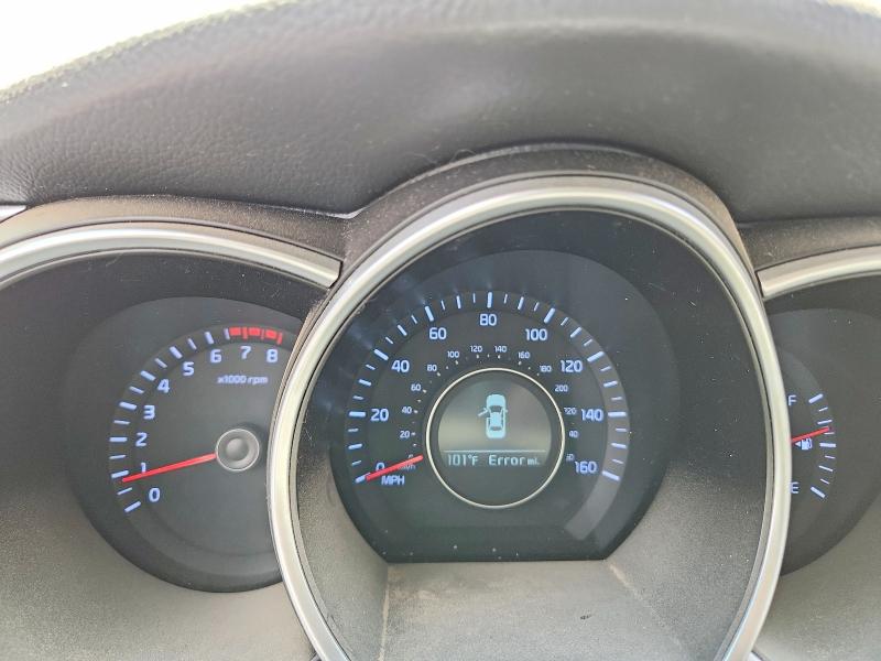 2014 Kia Optima VIN 5XXGM4A74EG350162 COPART salvage auction — VANDALISM, Nm - Cert Of Title-Salvage, sold $625 on 2026-07-27 (photo 9)