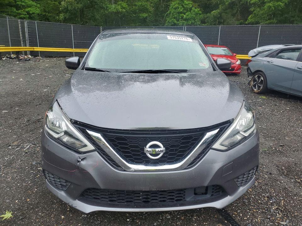 2019 Nissan Sentra VIN 3N1AB7AP3KY412928 COPART salvage auction — REAR END, MD - CERT OF SALVAGE > 75% DAMAGE, sold $950 on 2026-07-09 (photo 5)