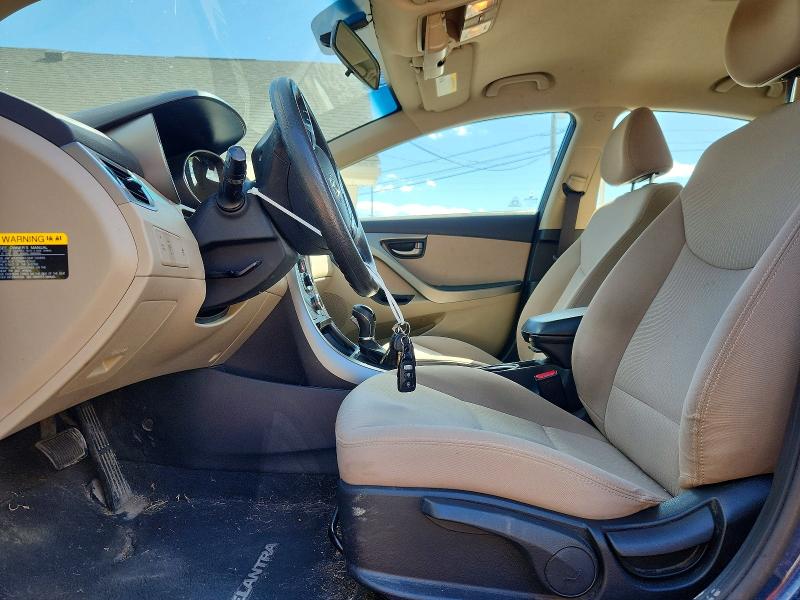 2014 Hyundai Elantra VIN KMHDH4AEXEU030159 COPART salvage auction — MINOR DENT/SCRATCHES, Oh - Certificate Of Title, sold $275 on 2026-07-08 (photo 7)