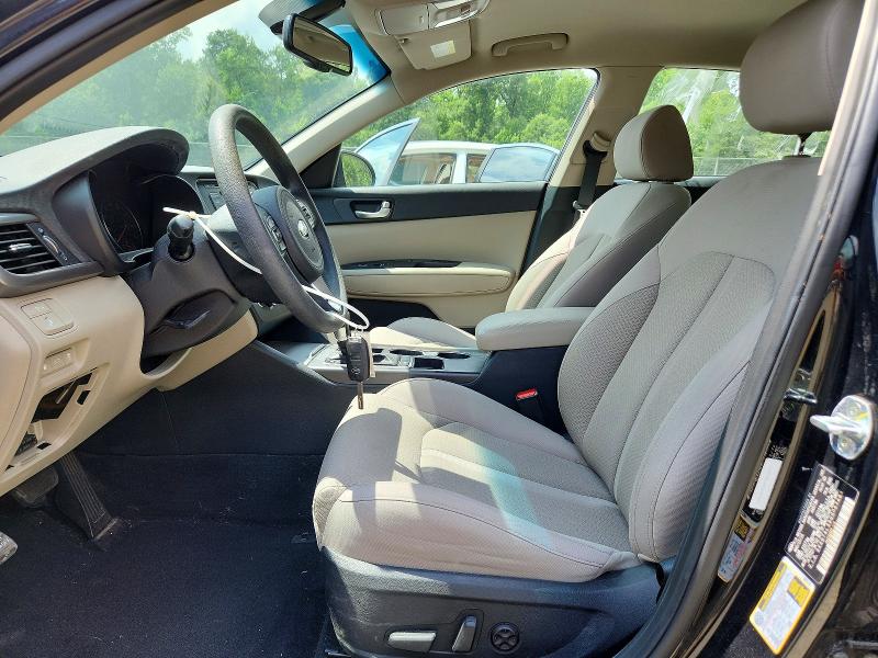2016 Kia Optima VIN 5XXGT4L39GG063464 COPART salvage auction — REAR END, Md - Cert Of Salvage > 75% Damage, sold $2,250 on 2026-07-24 (photo 7)
