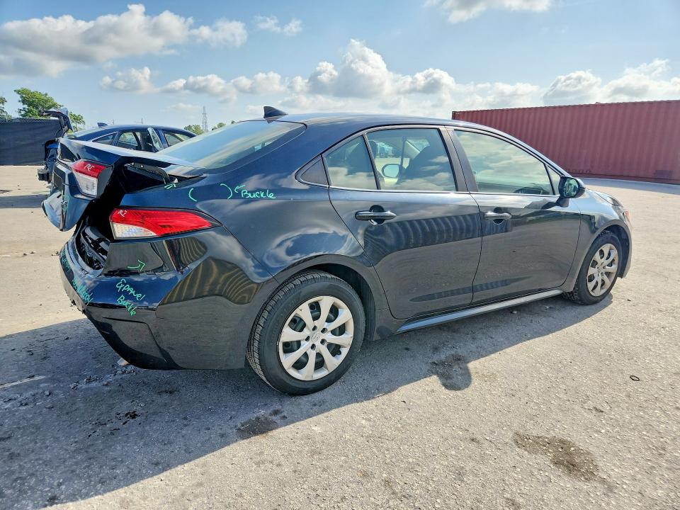 2021 Toyota VIN JTDEPMAE1MJ182388 COPART salvage auction — REAR END, Fl - Cert Of Title Slvg Rebuildable, sold $5,100 on 2026-07-02 (photo 3)