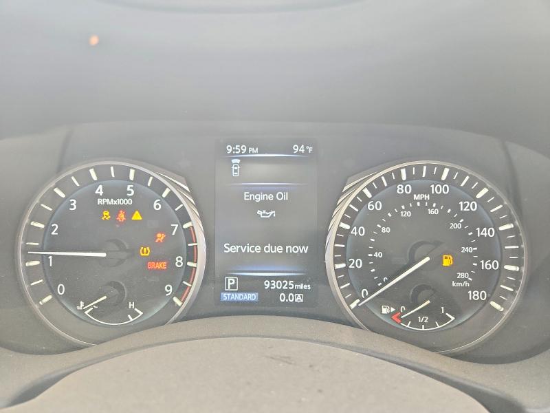 2020 Infiniti Q50 VIN JN1EV7AP9LM208499 COPART salvage auction — SIDE, CA - CERTIFICATE OF TITLE, sold $1,100 on 2026-07-14 (photo 9)