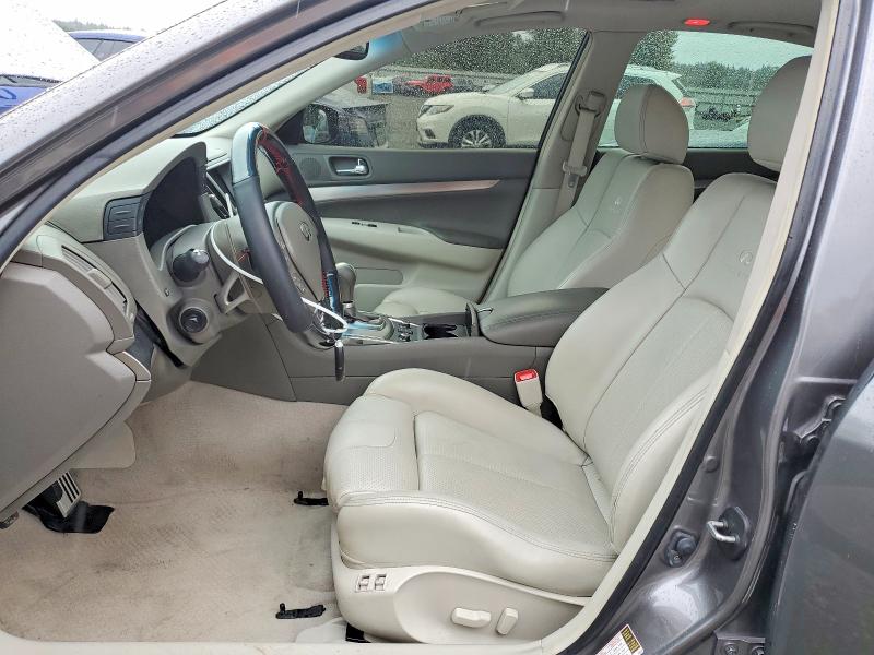 2013 Infiniti G VIN JN1CV6AR8DM759060 COPART salvage auction — REAR END, Wa - Bill Of Sale, sold $2,550 on 2026-07-06 (photo 7)