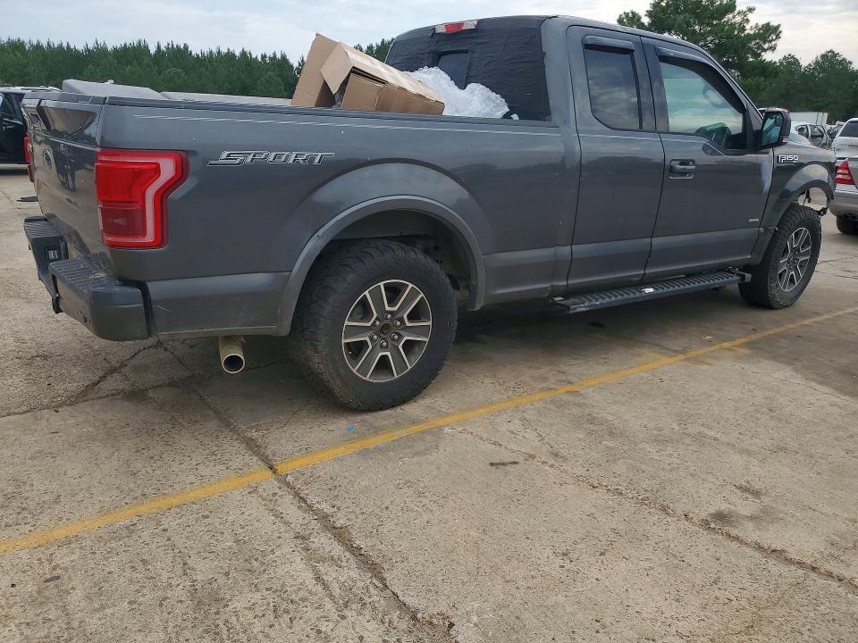 2015 Ford F-150 VIN 1FTEX1CPXFFC25970 COPART salvage auction — FRONT END, Sc - Cert Of Title-Salvage, sold $2,500 on 2026-07-31 (photo 3)