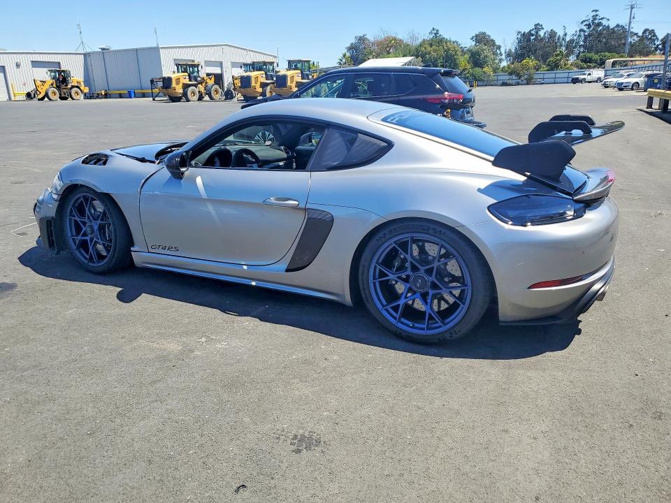 2024 Porsche VIN WP0AE2A89RK274577 COPART salvage auction — FRONT END, Ca - Salvage Certificate, sold $90,500 on 2026-08-17 (photo 2)