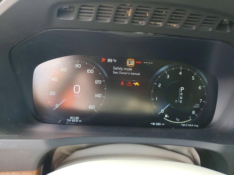 2022 Volvo Xc90 VIN YV4A22PK2N1862359 COPART salvage auction — FRONT END, Ms - Cert Of Title-Salvaged, sold $9,500 on 2026-07-31 (photo 9)
