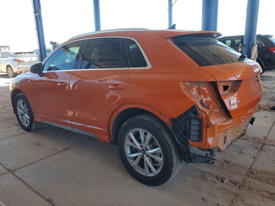 2022 Audi Q3 VIN WA1DECF3XN1149260 COPART salvage auction — REAR END, Az - Cert Of Title - Salvage, sold $12,900 on 2026-07-14 (photo 2)