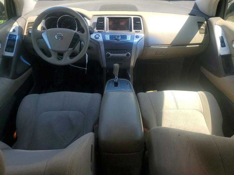 2014 Nissan Murano VIN JN8AZ1MUXEW404395 COPART salvage auction — FRONT END, Ca - Salvage Certificate, sold $450 on 2026-07-09 (photo 8)