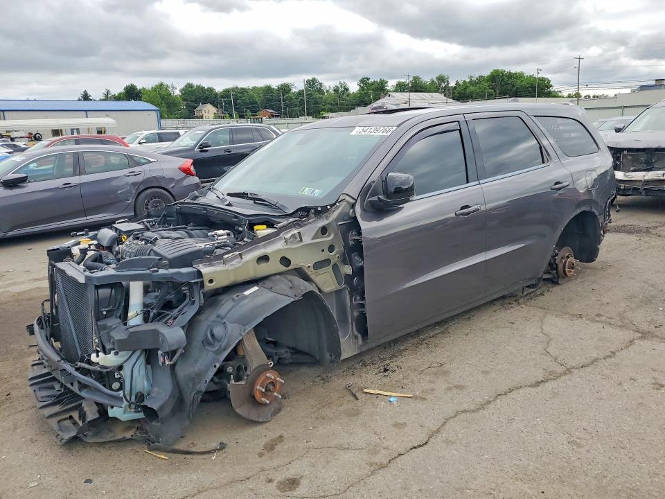 2021 Dodge Durango VIN 1C4SDJGJ7MC719669 COPART salvage auction — VANDALISM, Pa - Certificate Of Salvage, sold $16,300 on 2026-07-02 (photo 1)