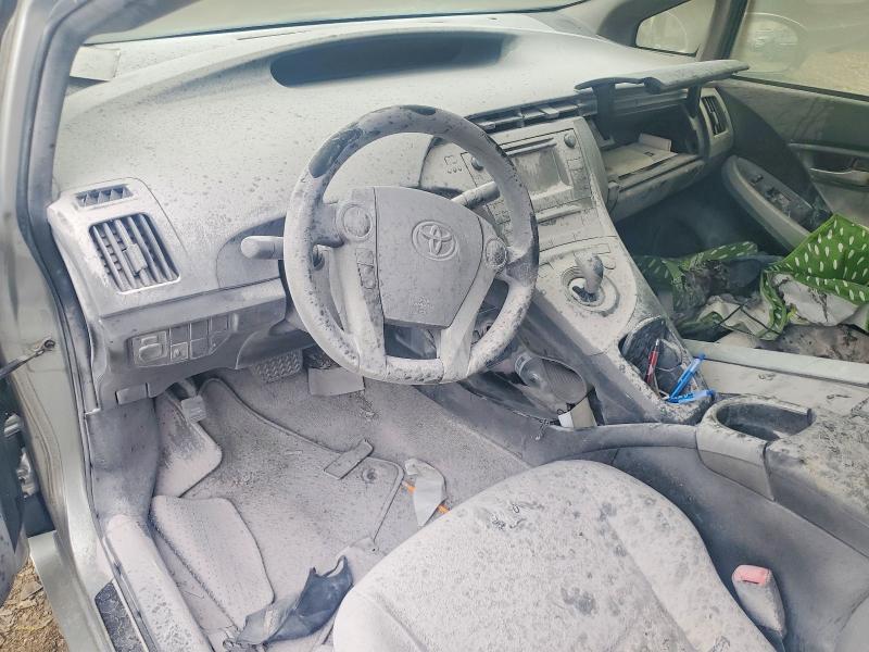 2012 Toyota Prius VIN JTDKN3DUXC5432093 COPART salvage auction — Burn Interior, MI - CERTIFICATE OF TITLE, sold $950 on 2026-07-17 (photo 8)