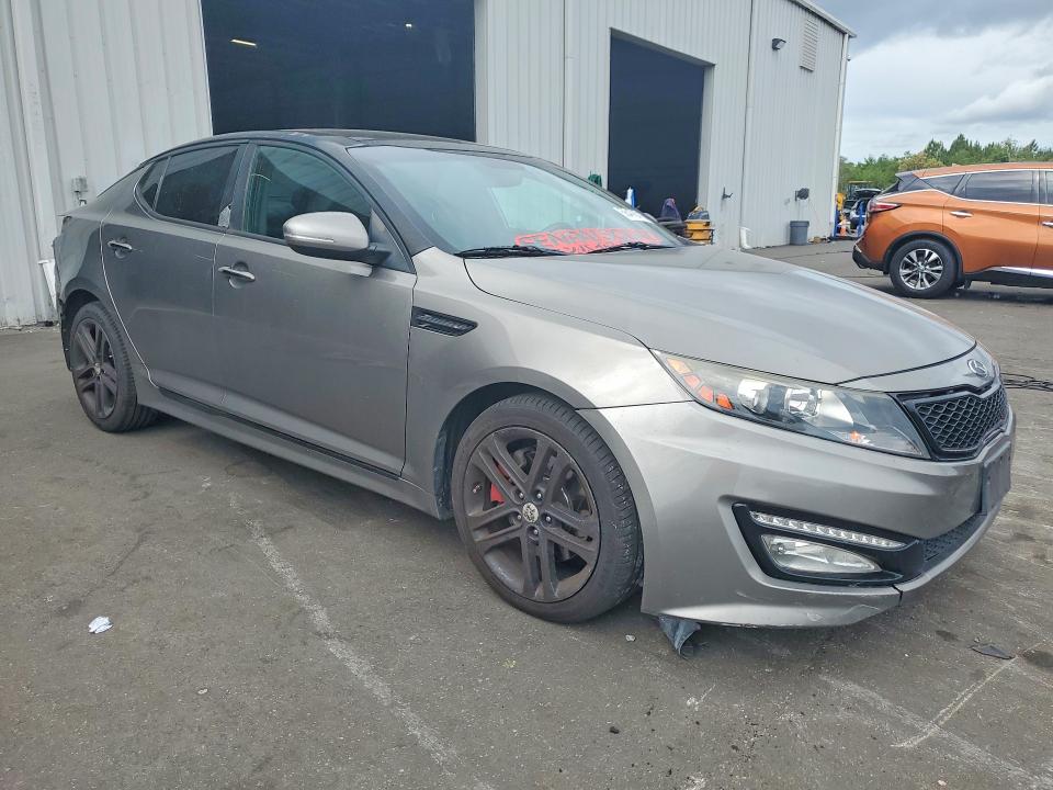 2013 Kia Optima VIN 5XXGR4A64DG180005 COPART salvage auction — REAR END, FL - CERT OF TITLE SLVG REBUILDABLE, sold $1,250 on 2026-07-22 (photo 4)