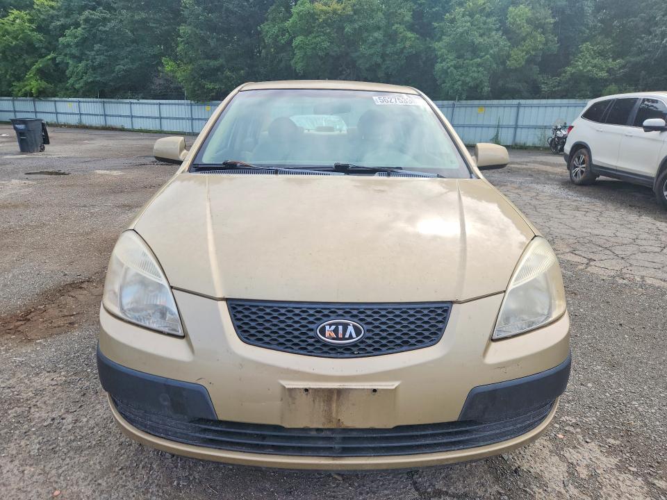 2009 Kia Rio VIN KNADE223296538602 COPART salvage auction — REAR END, La - Cert Of Title-Salvage, sold $1,100 on 2026-07-02 (photo 5)