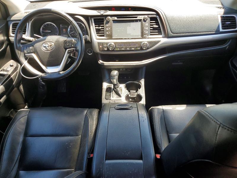 2018 Toyota Highlander VIN 5TDJZRFH9JS555457 COPART salvage auction — SIDE, Nj - Cert Of Title-Salvage, sold $2,250 on 2026-07-29 (photo 8)