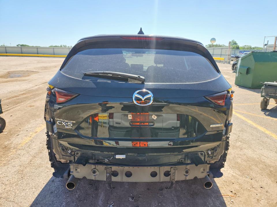 2021 Mazda VIN JM3KFBCM4M0484401 COPART salvage auction — HAIL, Ks - Cert Of Title-Salvage, sold $6,800 on 2026-07-27 (photo 6)