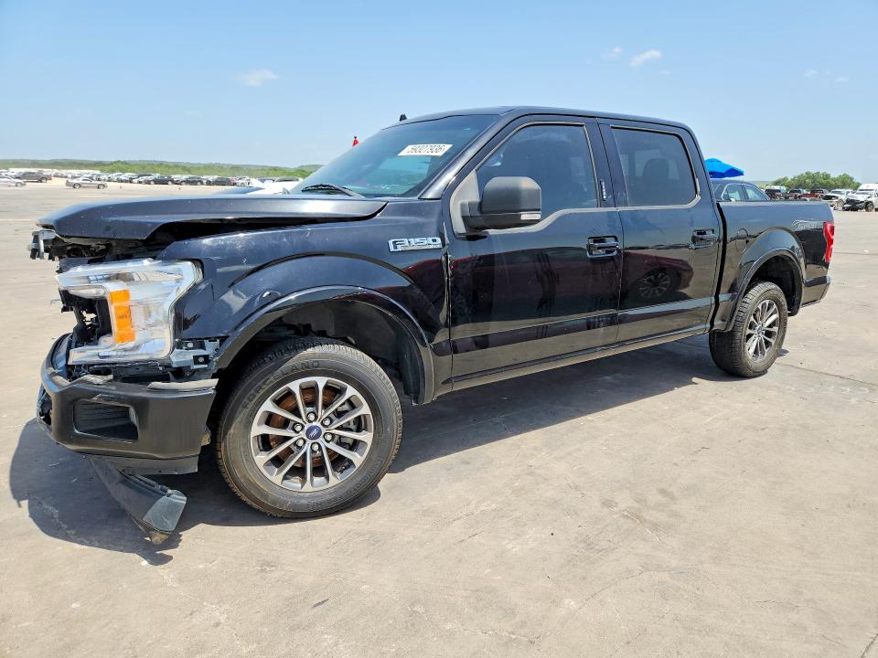 2018 Ford F-150 VIN 1FTEW1CP4JKE13211 COPART salvage auction — FRONT END, Tx - Certificate Of Title, sold $2,550 on 2026-07-09 (photo 1)