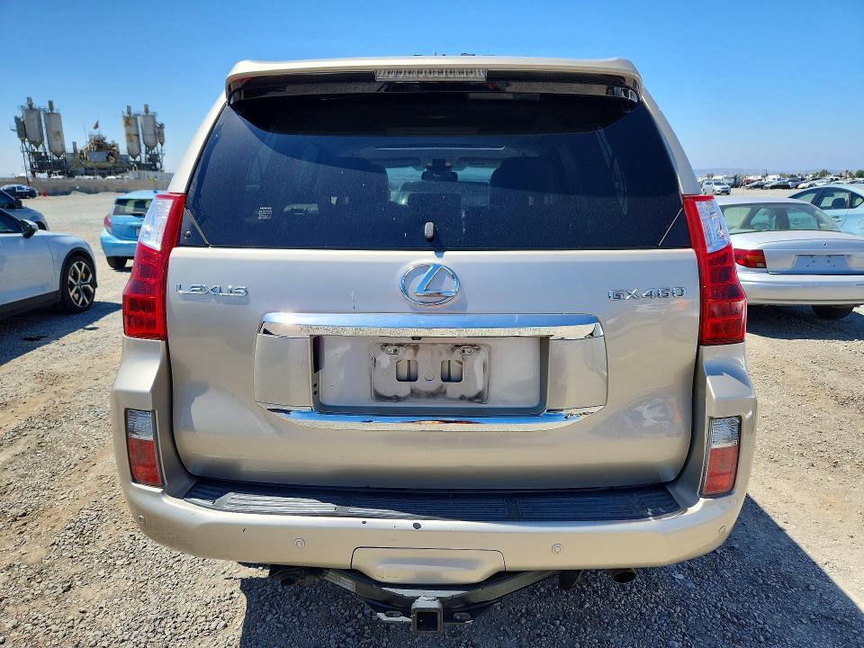 2010 Lexus Gx 460 VIN JTJJM7FX5A5015231 COPART salvage auction — MECHANICAL, CA - SALVAGE CERTIFICATE, sold $7,100 on 2026-07-24 (photo 6)