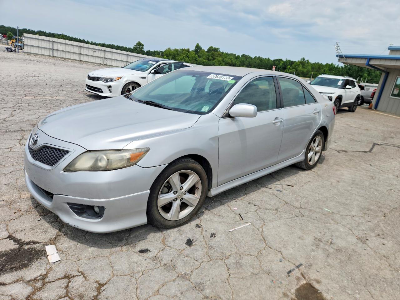 2010 Toyota Camry VIN 4T1BF3EK2AU080555 COPART salvage auction — Front End, MT - CERT OF TITLE-REBUILT SALVAGE, sold $1,000 on 2026-07-09 (photo 1)