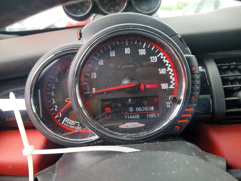 2017 Mini VIN WMWXM9C36H2G49296 COPART salvage auction — FRONT END, Or - Salvage Title Certificate, sold $2,100 on 2026-08-26 (photo 9)