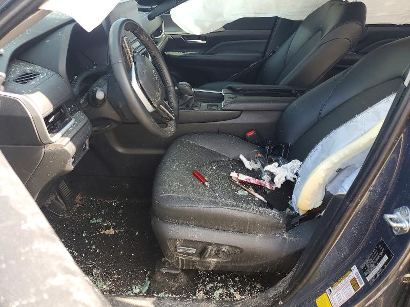 2025 Toyota Highlander VIN 5TDAAAA57SS026080 COPART salvage auction — ROLLOVER, Sc - Non-Reb & Rem Salvage Title, sold $10,600 on 2026-07-15 (photo 7)