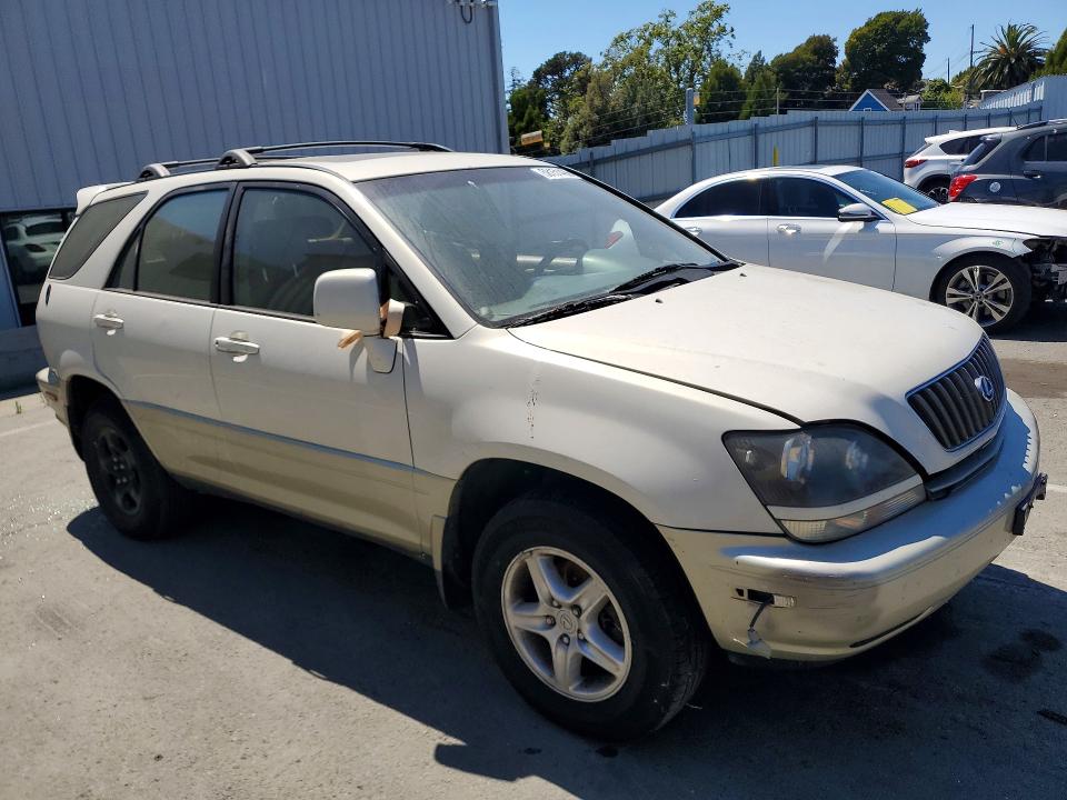 2000 Lexus Rx VIN JT6HF10U4Y0141084 COPART salvage auction — FRONT END, Ca - Dis/Dlr/Exp Only Clean Title, sold $125 on 2026-07-06 (photo 4)