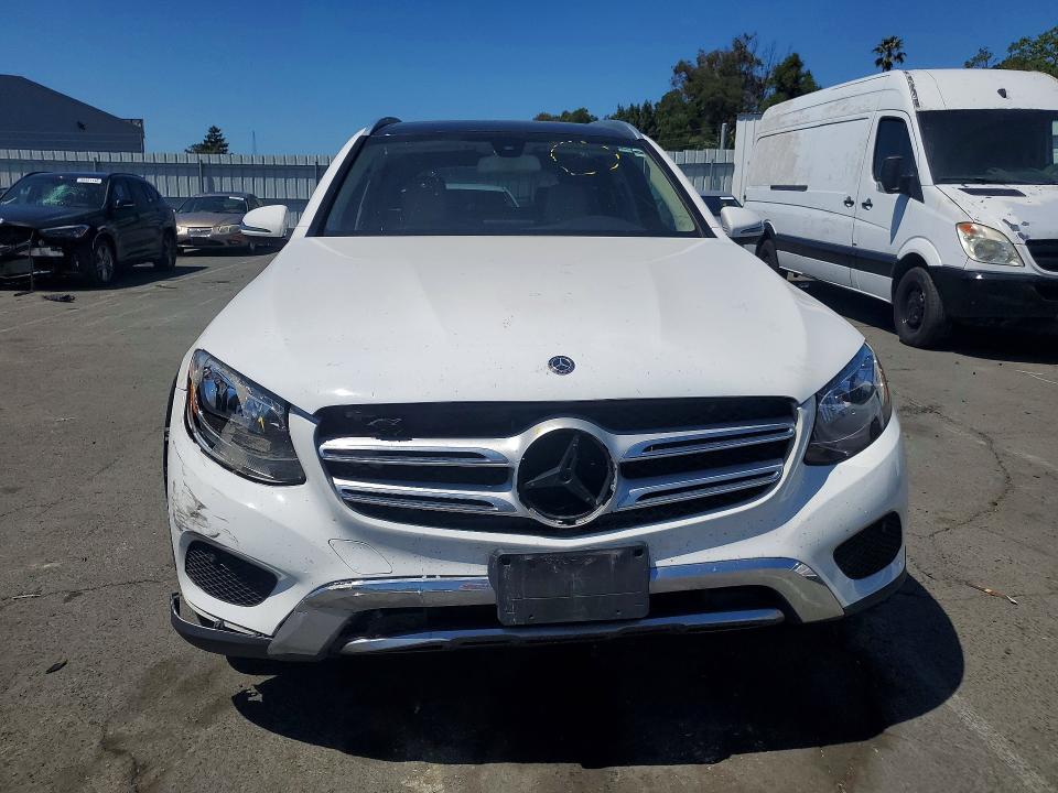 2018 Mercedes-benz Glc class VIN WDC0G4JBXJV025103 COPART salvage auction — FRONT END, CA - SALVAGE CERTIFICATE, sold $4,350 on 2026-07-17 (photo 5)