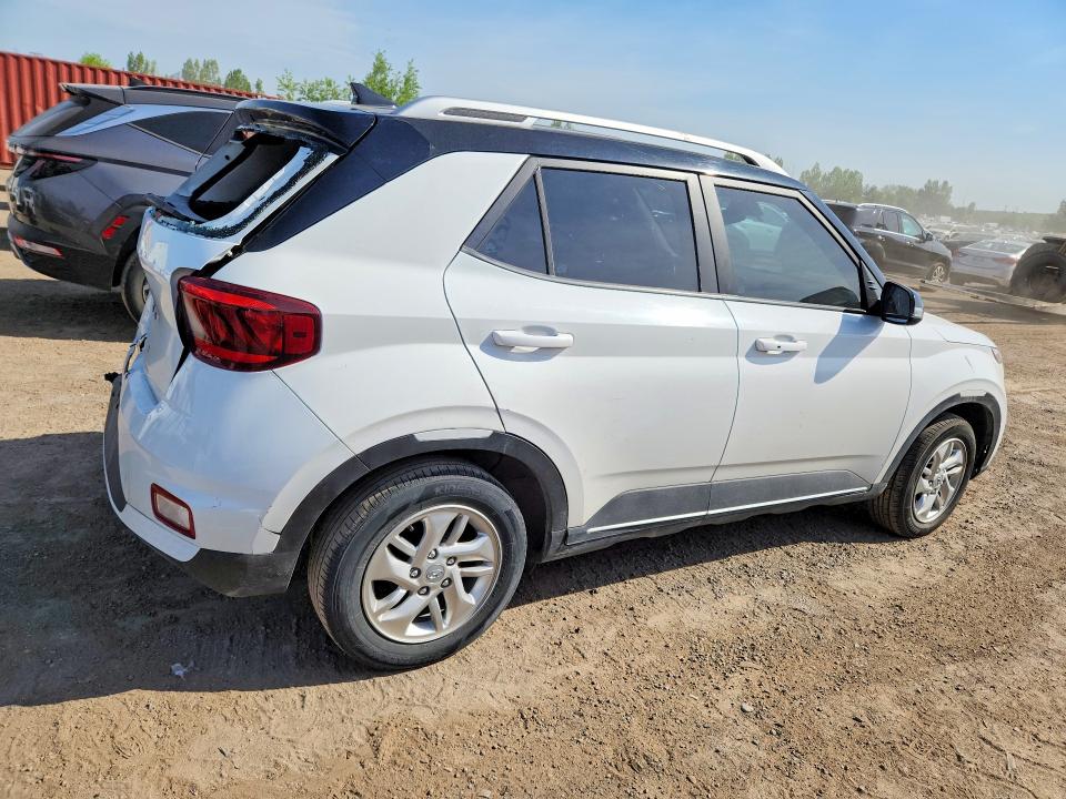 2021 Hyundai Venue VIN KMHRC8A37MU066979 COPART salvage auction — REAR END, ON - PERMIT NO BRAND - UNFIT, sold $2,950 on 2026-07-28 (photo 3)