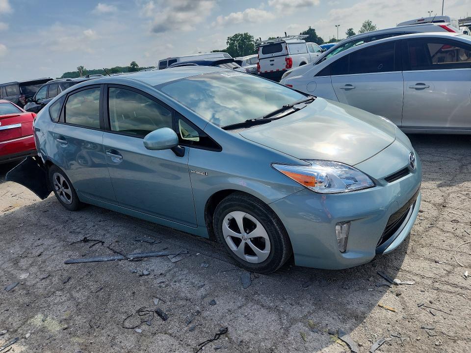 2015 Toyota Prius VIN JTDKN3DU3F2003464 COPART salvage auction — REAR END, In - Cert Of Title-Salvage Title, sold $3,100 on 2026-07-17 (photo 4)