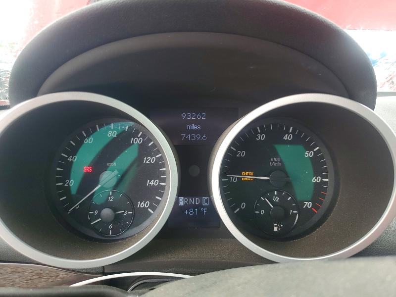 2006 Mercedes-benz Slk-class VIN WDBWK56F66F082186 COPART salvage auction — HAIL, Oh - Cert Of Title-Salvage, sold $1,650 on 2026-07-14 (photo 9)