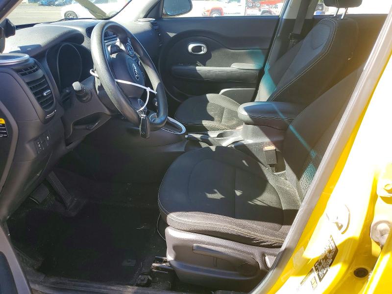 2014 Kia Soul VIN KNDJP3A56E7096856 COPART salvage auction — FRONT END, Or - Salvage Title Certificate, sold $850 on 2026-07-27 (photo 7)