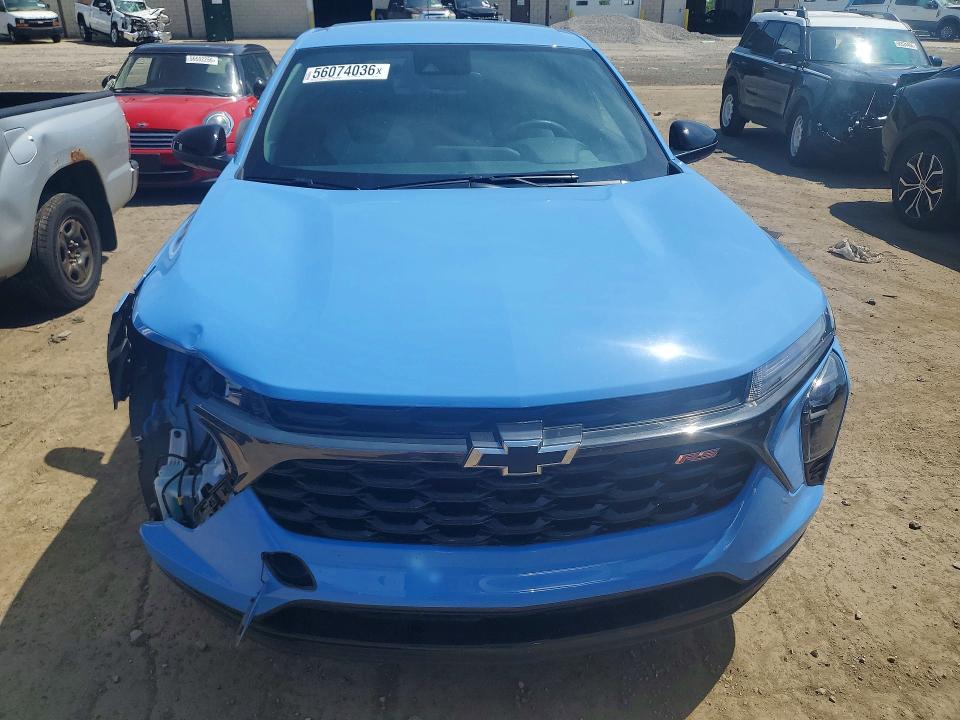 2024 Chevrolet Trax VIN KL77LGE27RC181213 COPART salvage auction — FRONT END, Mi - Cert Of Title-Salvage Vehicle, sold $6,900 on 2026-07-10 (photo 5)