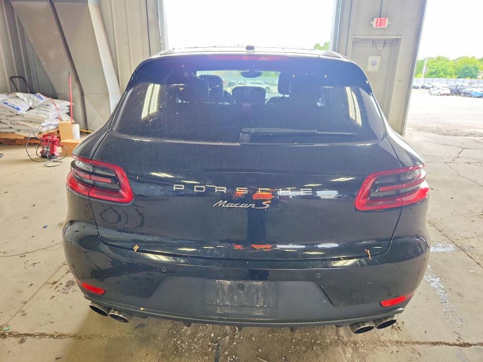 2016 Porsche Macan VIN WP1AB2A58GLB56427 COPART salvage auction — WATER/FLOOD, Wi - Certificate Of Title, sold $3,600 on 2026-08-10 (photo 6)