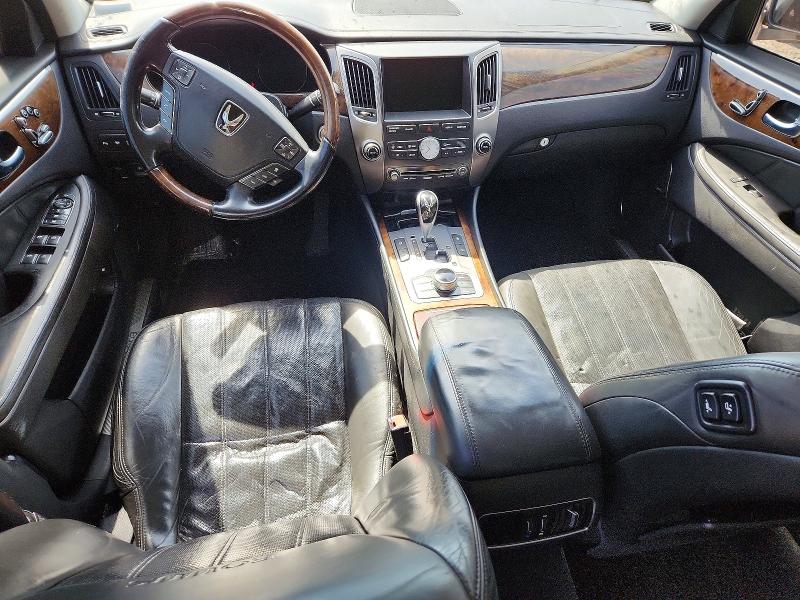 2011 Hyundai Equus VIN KMHGH4JF4BU029431 COPART salvage auction — FRONT END, Md - Cert Of Salvage < 75% Damage, sold $125 on 2026-07-21 (photo 8)