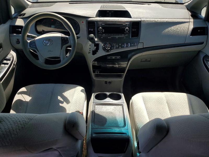 2014 Toyota Sienna VIN 5TDJK3DCXES077807 COPART salvage auction — ALL OVER, Ca - Dis/Dlr/Exp Only Clean Title, sold $950 on 2026-07-13 (photo 8)