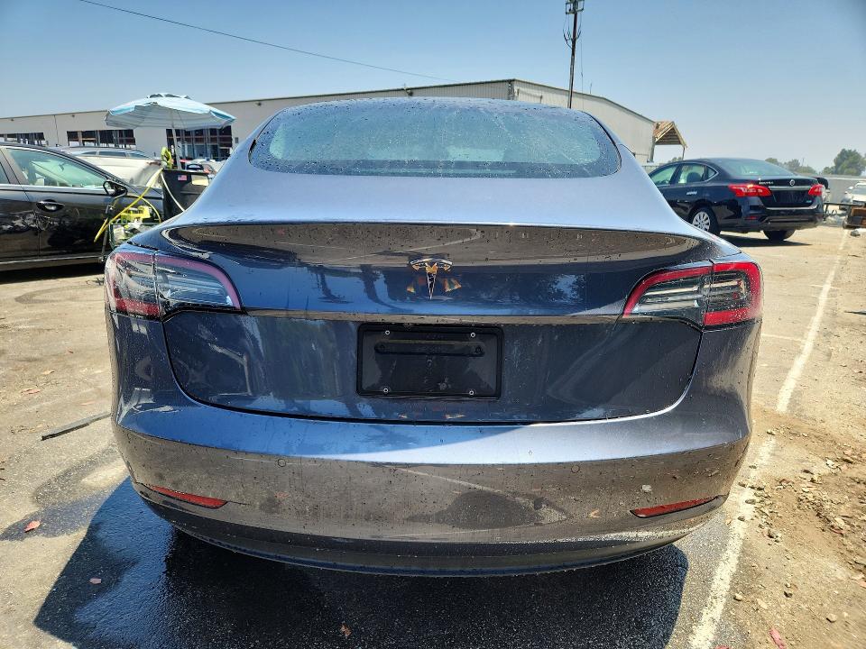 2022 Tesla Model 3 VIN 5YJ3E1EA2NF187126 COPART salvage auction — MECHANICAL, Ca - Salvage Certificate, sold $3,900 on 2026-07-31 (photo 6)