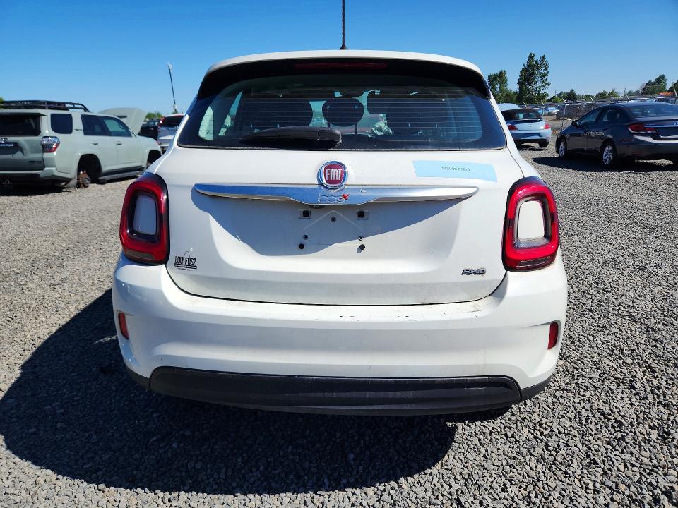 2019 Fiat 500 VIN ZFBNFYA16KP790718 COPART salvage auction — FRONT END, Or - Salvage Title Certificate, sold $2,000 on 2026-08-04 (photo 6)