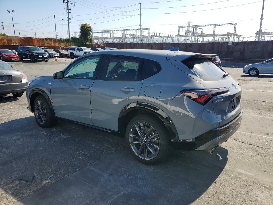 2025 Acura Adx VIN 3HDSA2H52SM708038 COPART salvage auction — FRONT END, Ca - Salvage Certificate, sold $10,000 on 2026-07-31 (photo 2)