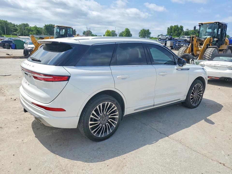 2021 Lincoln Corsair VIN 5LMCJ1DH4MUL22356 COPART salvage auction — HAIL, Id - Salvage Certificate Of Title, sold $175 on 2026-07-17 (photo 3)